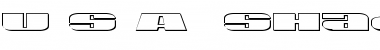 Download U.S.A. Shadow Font Download U.S.A. Shadow Font