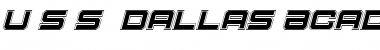 Download U.S.S. Dallas Academy Italic Font Download U.S.S. Dallas Academy Italic Font