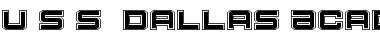 Download U.S.S. Dallas Academy Font Download U.S.S. Dallas Academy Font