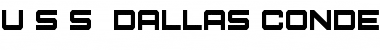 Download U.S.S. Dallas Condensed Font Download U.S.S. Dallas Condensed Font