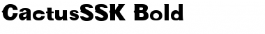 Download CactusSSK Font Download CactusSSK Font