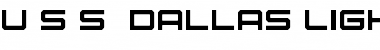 Download U.S.S. Dallas Light Font Download U.S.S. Dallas Light Font