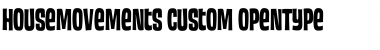 HouseMovements-Custom Regular Font