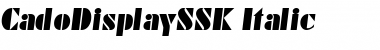 Download CadoDisplaySSK Font Download CadoDisplaySSK Font