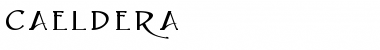 Download Caeldera Font Download Caeldera Font