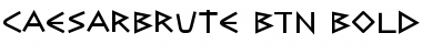 Download CaesarBrute BTN Font Download CaesarBrute BTN Font