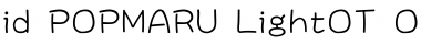 Download id-POPMARU-LightOT Font Download id-POPMARU-LightOT Font