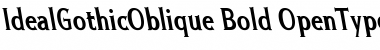 Download Ideal Gothic Oblique Font Download Ideal Gothic Oblique Font