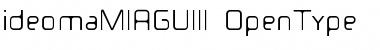 Download ideoma MIAGUIII Font Download ideoma MIAGUIII Font