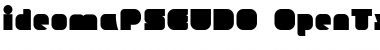 Download ideoma PSEUDO Font Download ideoma PSEUDO Font