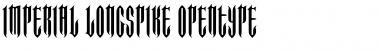 Download Imperial-LongSpike Font Download Imperial-LongSpike Font