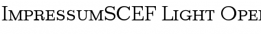 Download ImpressumSCEF Font Download ImpressumSCEF Font