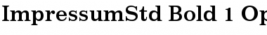 Download Impressum Std Font Download Impressum Std Font