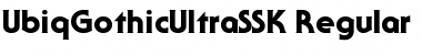 Download UbiqGothicUltraSSK Font Download UbiqGothicUltraSSK Font