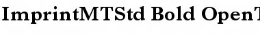 Download Imprint MT Std Font Download Imprint MT Std Font