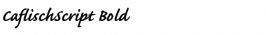 Download CaflischScript Font Download CaflischScript Font