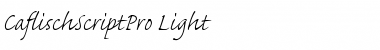 Download Caflisch Script Pro Light Font Download Caflisch Script Pro Light Font