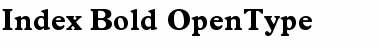 Download Index-Bold Font Download Index-Bold Font