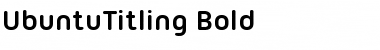 Download Ubuntu Titling Font Download Ubuntu Titling Font