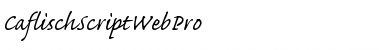 Download Caflisch Script Web Pro Font Download Caflisch Script Web Pro Font
