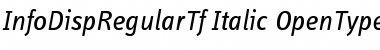 Download InfoDispRegularTf Font Download InfoDispRegularTf Font
