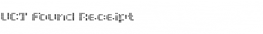 Download UCT Found Receipt Font Download UCT Found Receipt Font