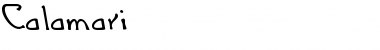 Download Calamari Font Download Calamari Font