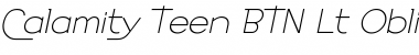 Download Calamity Teen BTN Lt Font Download Calamity Teen BTN Lt Font