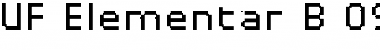 Download UF Elementar B 09.11.3 a Font Download UF Elementar B 09.11.3 a Font