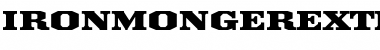 Download Ironmonger Font Download Ironmonger Font