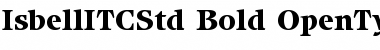 Download Isbell ITC Std Font Download Isbell ITC Std Font
