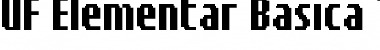 Download UF Elementar Basica 13.21.1 a Font Download UF Elementar Basica 13.21.1 a Font