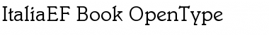 Download ItaliaEF-Book Font Download ItaliaEF-Book Font