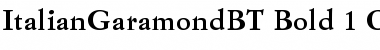 Download Italian Garamond Font Download Italian Garamond Font
