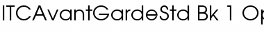 Download ITC Avant Garde Gothic Std Font Download ITC Avant Garde Gothic Std Font