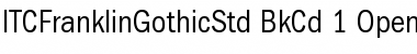 Download ITC Franklin Gothic Std Font Download ITC Franklin Gothic Std Font