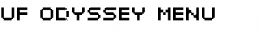 Download UF Odyssey Menu Font Download UF Odyssey Menu Font