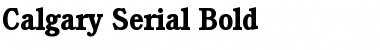 Download Calgary-Serial Font Download Calgary-Serial Font
