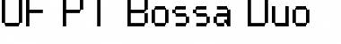 Download UF PT Bossa Duo Font Download UF PT Bossa Duo Font