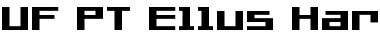 Download UF PT Ellus Hard Bold Font Download UF PT Ellus Hard Bold Font