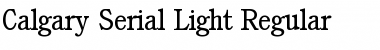 Download Calgary-Serial-Light Font Download Calgary-Serial-Light Font