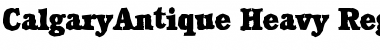 Download CalgaryAntique-Heavy Font Download CalgaryAntique-Heavy Font