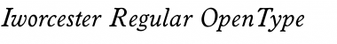 Download Iworcester Font Download Iworcester Font