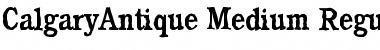 Download CalgaryAntique-Medium Font Download CalgaryAntique-Medium Font