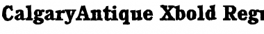 Download CalgaryAntique-Xbold Font Download CalgaryAntique-Xbold Font