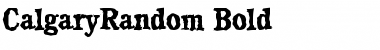 Download CalgaryRandom Font Download CalgaryRandom Font