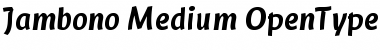 Download Jambono-Medium Font Download Jambono-Medium Font