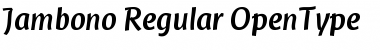 Download Jambono-Regular Font Download Jambono-Regular Font