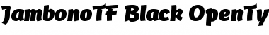 Download JambonoTF-Black Font Download JambonoTF-Black Font