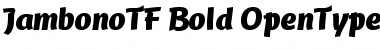 Download JambonoTF-Bold Font Download JambonoTF-Bold Font